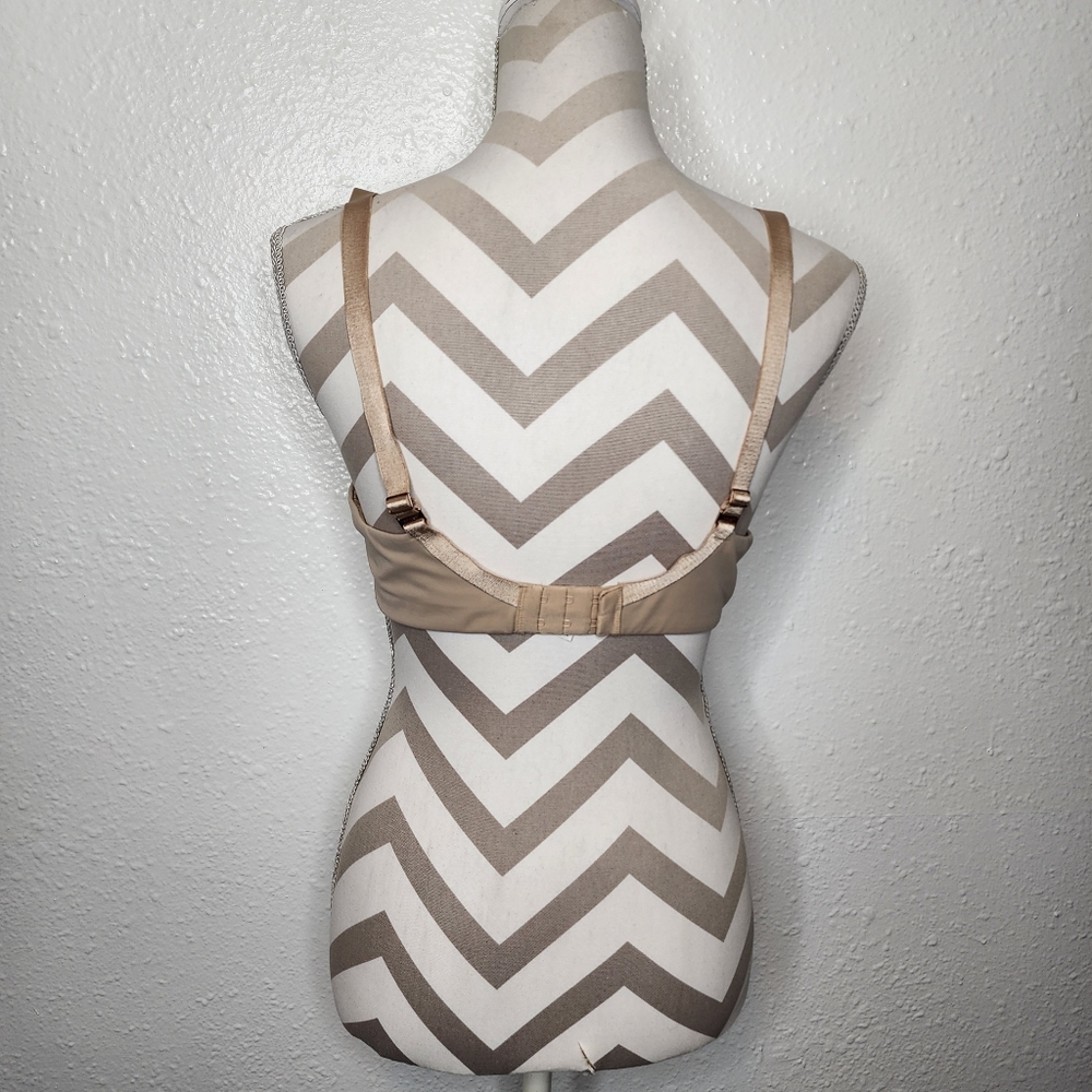 Spanx Underwire Full Coverage Satin Bra Size 36dd - image 2